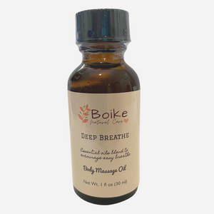 Deep Breathe aromatherapy massage oil